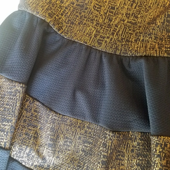 🌞🌞Navy Blue Flare Junior Dress - Picture 4 of 5